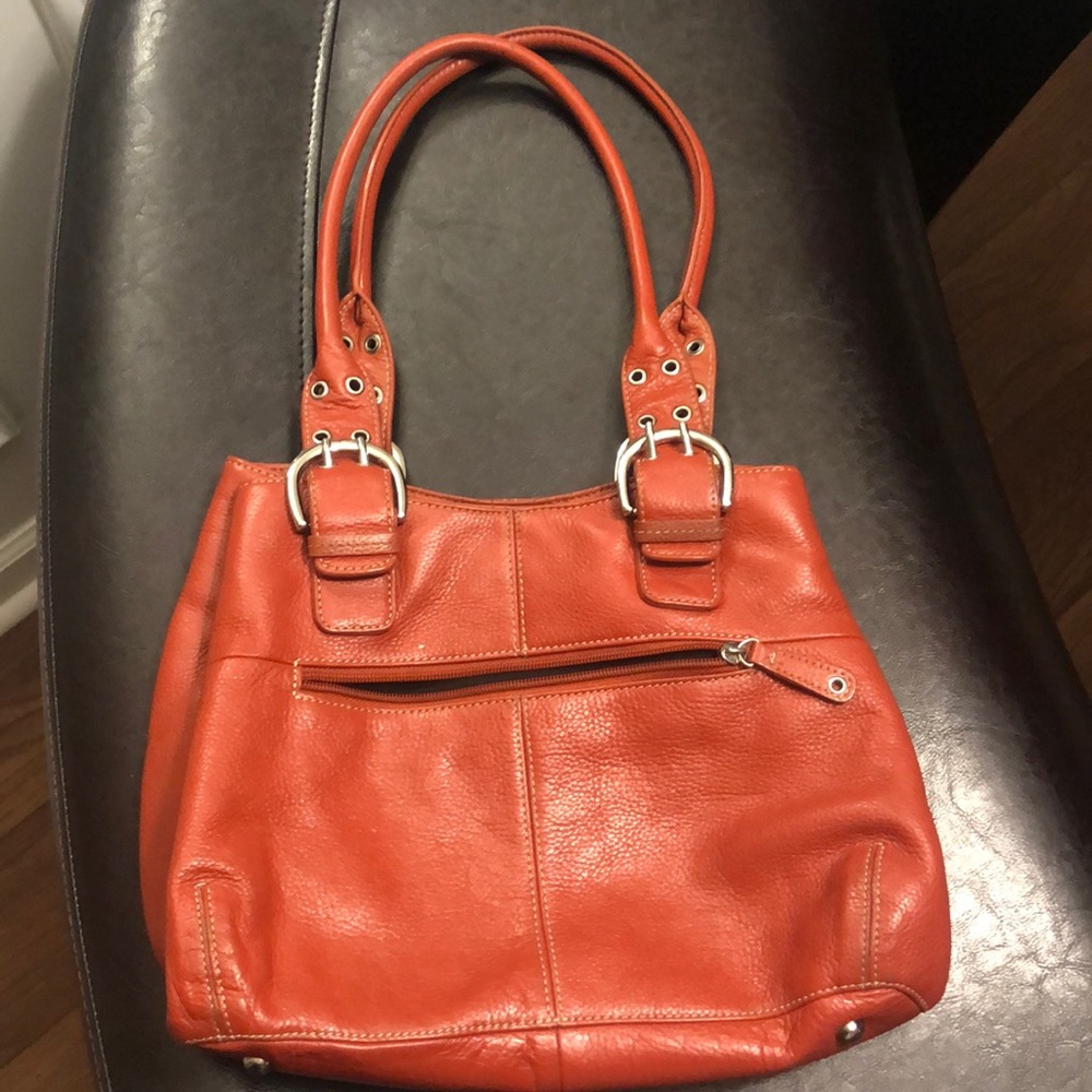 Genuine leather Tignanello purse and wallet